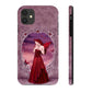 Tough Phone Case - Garnet Birthstone Fairy