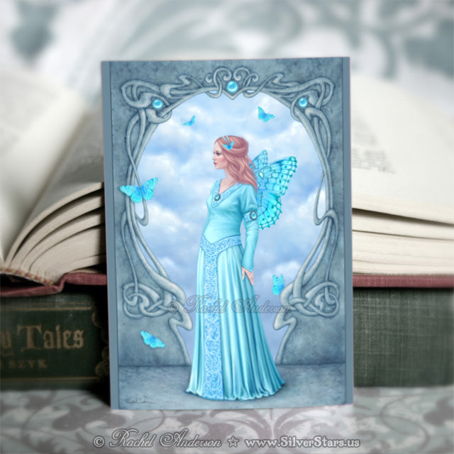 Birthstones - Aquamarine Fairy Mini Print