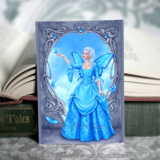Birthstones - Blue Topaz Fairy Mini Print
