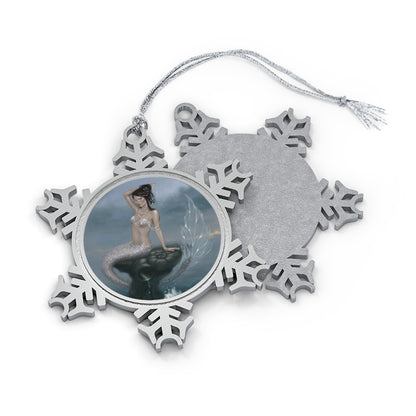 Snowflake Ornament - Moon Tide