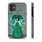 Tough Phone Case - Emerald Birthstone Fairy