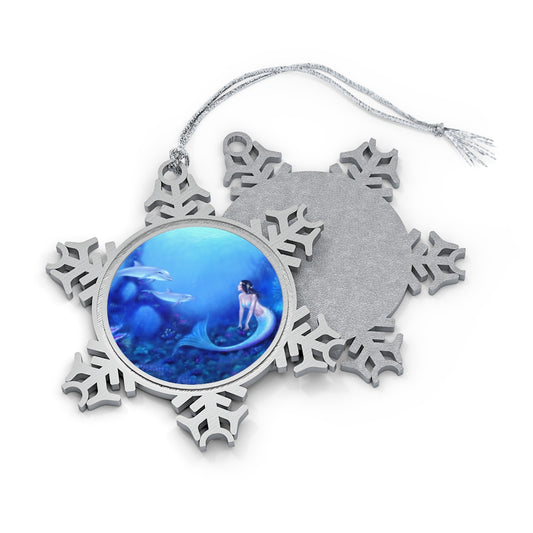 Snowflake Ornament - Ultramarine