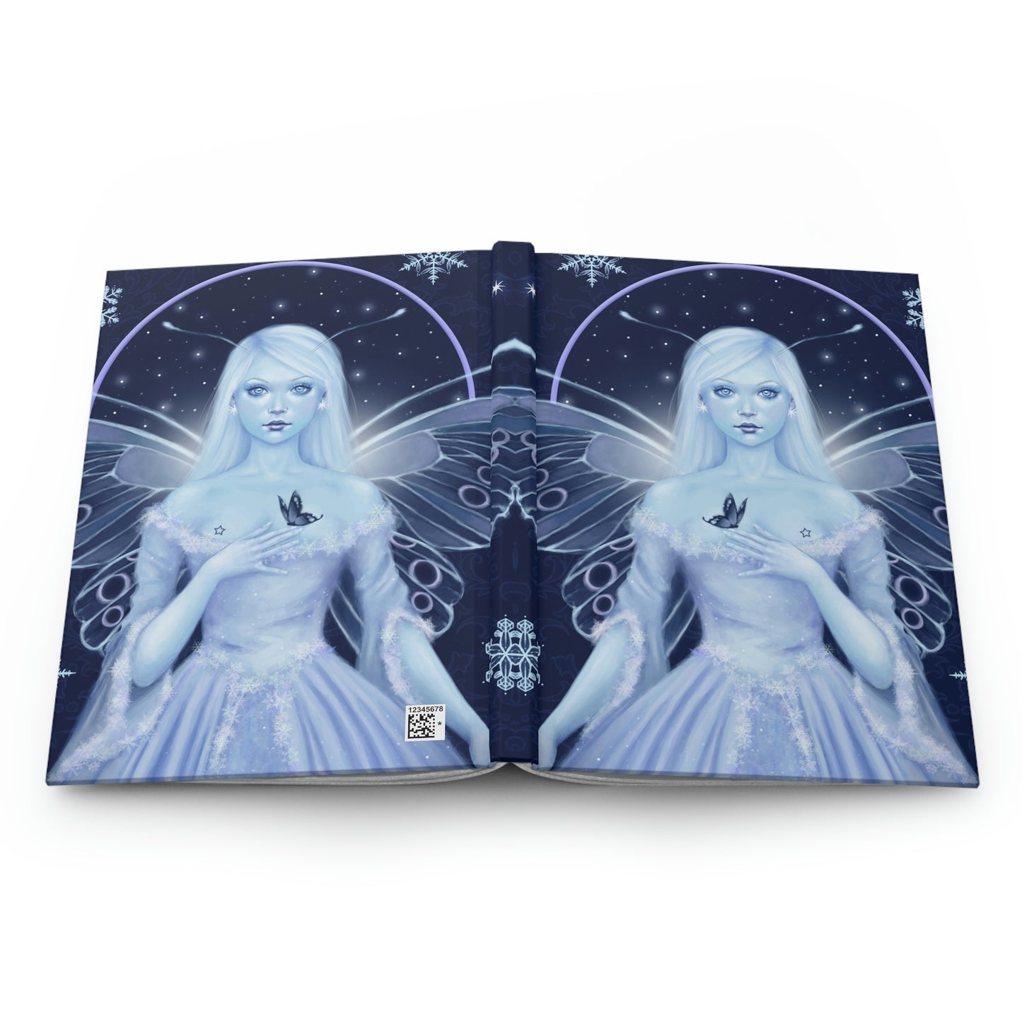 Hardcover Journal - Winter Fairy