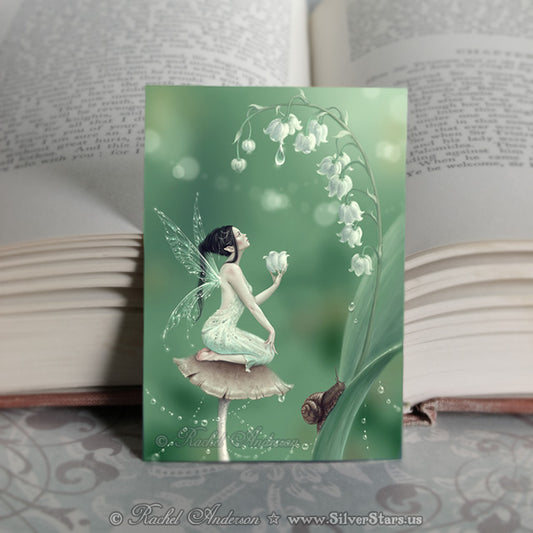 Lily of the Valley Fairy Mini Print