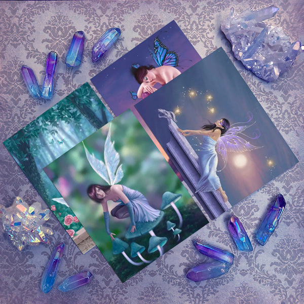 Fairies Set of 4 Postcards