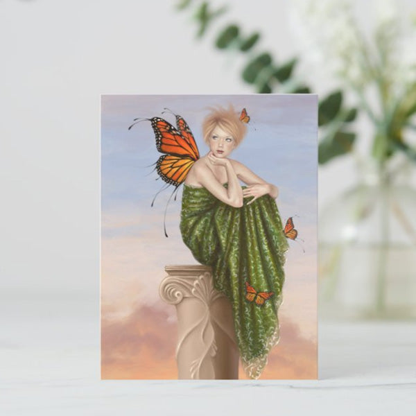 Fairy & Mermaid Set of 4 Postcards